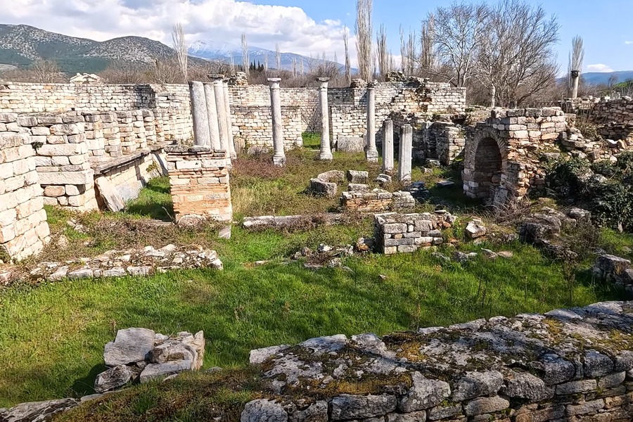 Afrodisias Antik Kenti - Piskopos Sarayı