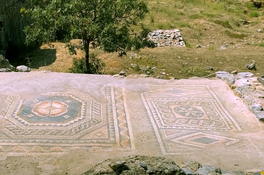 Anemurium Antik Kenti - Mozaikler