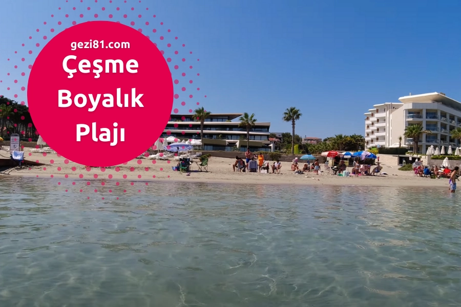 İzmir Boyalık Plajı