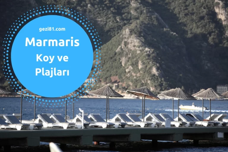 Marmaris Koyları ve Plajları