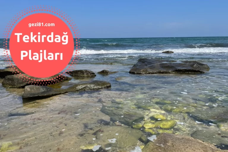 İlçe İlçe Tekirdağ Plajları